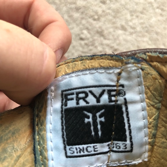 Dark brown short Frye veronica boots - Picture 4 of 4